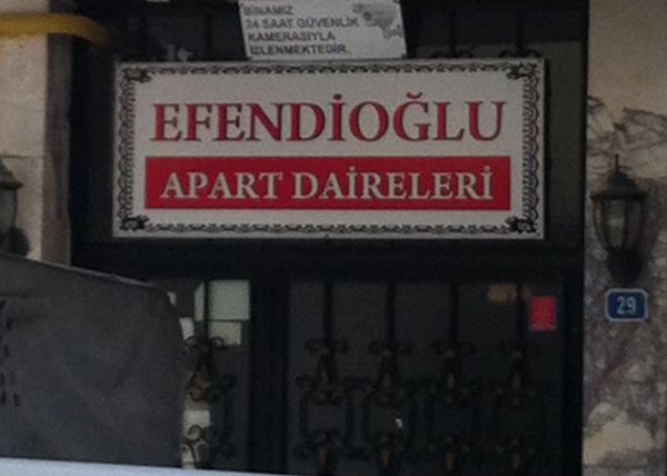 ELAZIĞ EFENDİOĞLU APART